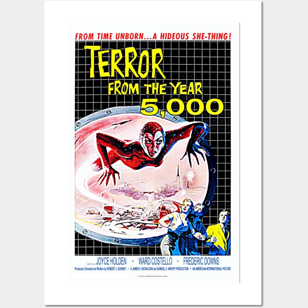 Terror From The Year 5000 Wall Art by RockettGraph1cs